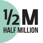half milion png
