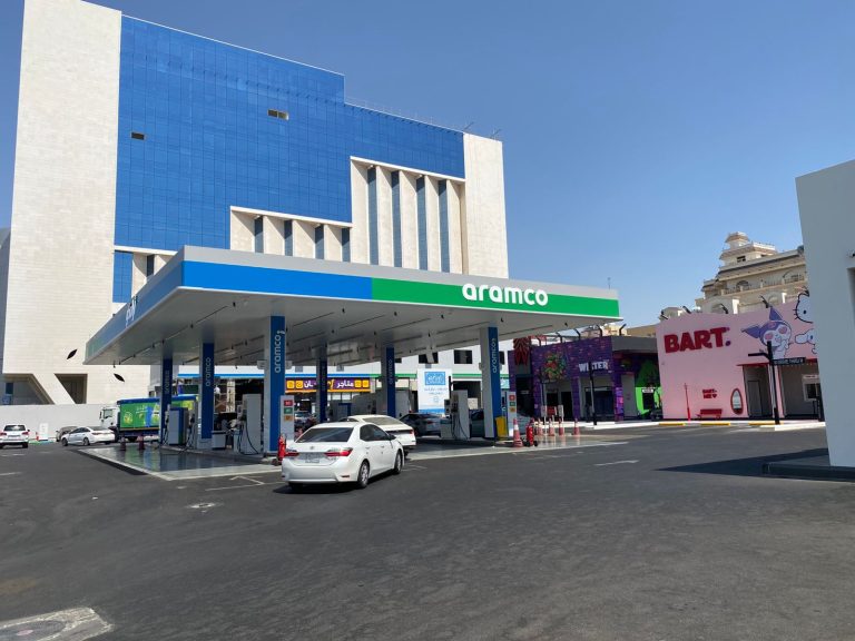 aramco gas station - alnaseem